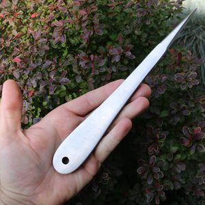 VENGEANCE throwing knife polished - 1 piece