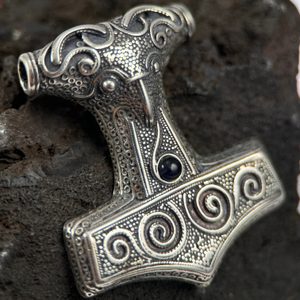 SCANIA - THOR'S HAT - silver (925) and Ijolite