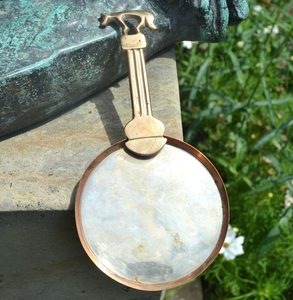 BRONZOVÉ ZRCADLO, replika, Oblia, antické Řecko