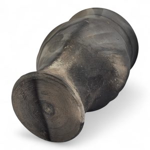 Medieval goblet, smoked ceramics