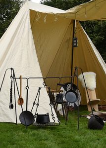Saxon trade tent, 4 x 6 m