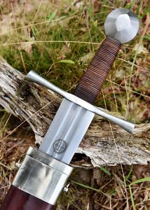 River Witham Knightly Sword with Scabbard, 13th C