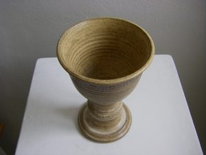 MEDIEVAL CERAMIC GOBLET FOR WINE - HISTORICAL CERAMICS{% if kategorie.adresa_nazvy[0] != zbozi.kategorie.nazev %} - CERAMICS, GLASS{% endif %}