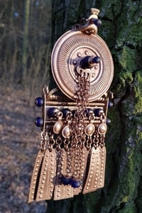 CELTIC BROOCH FROM ZELENICE, REPRODUCTION - COSTUME BROOCHES, FIBULAE{% if kategorie.adresa_nazvy[0] != zbozi.kategorie.nazev %} - JEWELLERY - BRONZE, ZINC{% endif %}