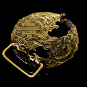 Tree of Life Belt Buckle, Brass