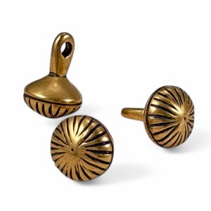 VIKING BUTTON, Birka, Sweden bronze