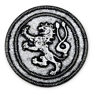 Bohemian Lion, commemorative coin - zinc