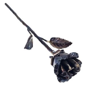 Róisín Dubh, forged rose