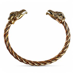 Celtic Dragon, bracelet, bronze