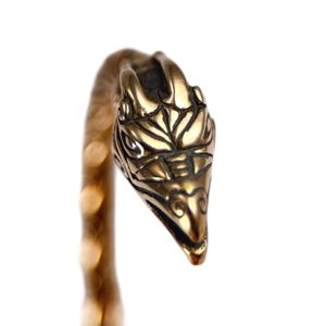 Celtic Dragon, bracelet, bronze