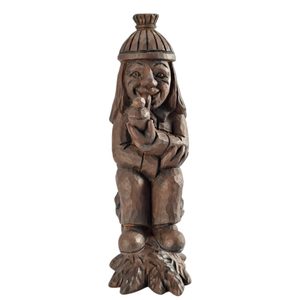 VODNÍK, figure of Slavic water spirit, brown