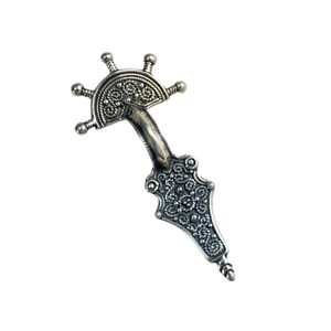 FIBULA - bridge Slavic pendant, Serbia, silver 925