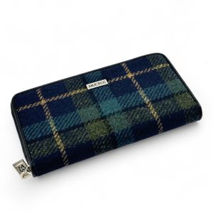 Irish wool wallet - tartan