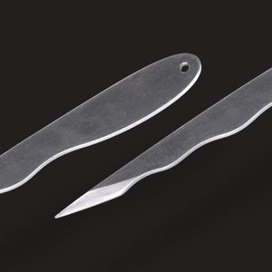 FLAMED BLADE, professional throwing knives - 3x set