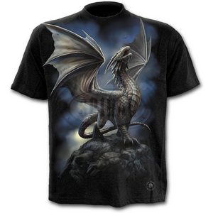 NOBLE DRAGON - T-SHIRT BLACK - MEN'S T-SHIRTS, SPIRAL DIRECT{% if kategorie.adresa_nazvy[0] != zbozi.kategorie.nazev %} - T-SHIRTS, BOOTS{% endif %}