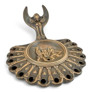 Provocator, Roman oil lamp - Gladiator, lantern