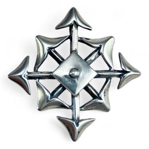 STAR OF CHAOS, Chaosphere, silver pendant