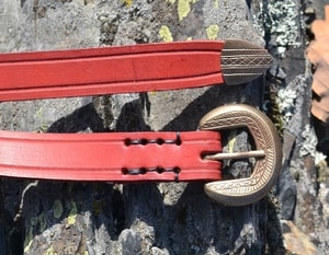 VIGO, MEDIEVAL LEATHER BELT, RED - GÜRTEL{% if kategorie.adresa_nazvy[0] != zbozi.kategorie.nazev %} - LEDERPRODUKTE{% endif %}