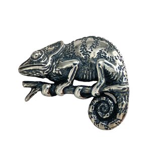 CHAMELEON, sterling silver pendant