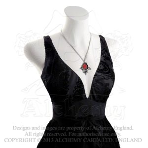 Blood Moon, bat, necklace, Alchemy England
