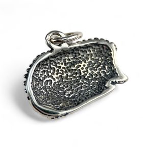 HEDGEHOG, silver pendant