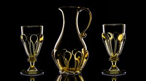 PERCHTA, SET OF MEDIEVAL GLASS 2 + 1 - HISTORICAL GLASS{% if kategorie.adresa_nazvy[0] != zbozi.kategorie.nazev %} - CERAMICS, GLASS{% endif %}