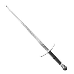 NORBERT HAND-AND-A-HALF MEDIEVAL SWORD etched