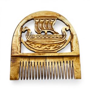 Viking comb, horn