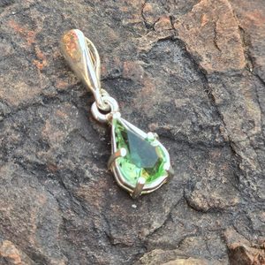 HIBERNIA, Silber-Anhänger, Glas, Ag 925