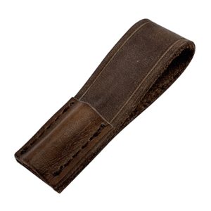 Couvercle de silex en cuir