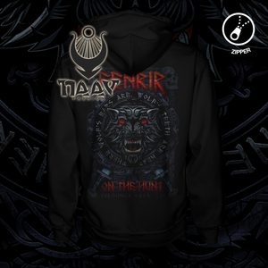 FENRIR - VIKING WOLF, HOODIE ZIPPER - HOODIES{% if kategorie.adresa_nazvy[0] != zbozi.kategorie.nazev %} - T-SHIRTS, BOOTS{% endif %}