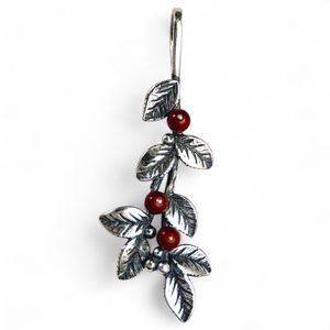 Canneberges, ensemble, argent