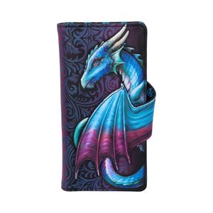 Blue dragon, wallet, 18.5cm
