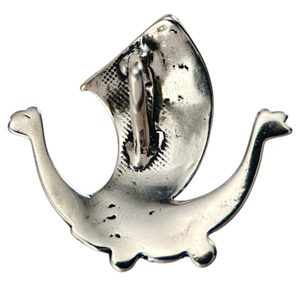 DRAKKAR, vikinská loď, amulet, stříbro 925