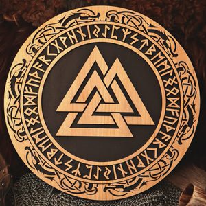 VALKNUT  WALL DECORATION - WOODEN STATUES, PLAQUES, BOXES{% if kategorie.adresa_nazvy[0] != zbozi.kategorie.nazev %} - WOOD{% endif %}