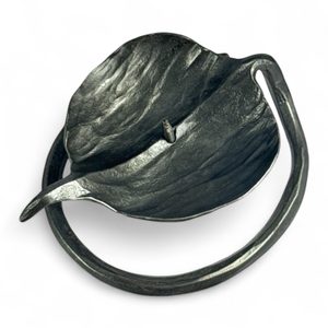 LEAF, forged candlestick