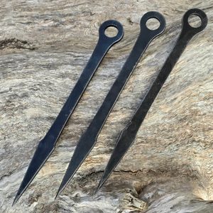LIZARD, throwing knife - kunai, set of 3 pieces