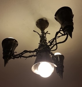 GOTHICA - FORGED CHANDELIER - FORGED IRON HOME ACCESSORIES{% if kategorie.adresa_nazvy[0] != zbozi.kategorie.nazev %} - SMITHY WORKS, COINS{% endif %}