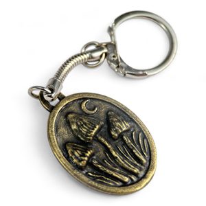 Night Magic - Sponges :), Keychain, zinc, old brass