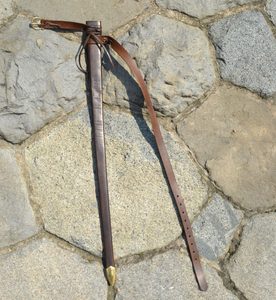 Leather Sheath for the Medieval Sword with Scabbard Chape