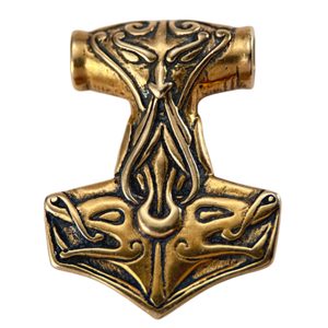 TÓR, Thors Hammer, pendant, bronze