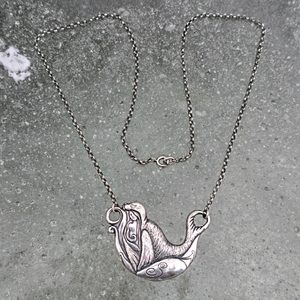 Selkie, necklace, sterling silver 925/1000