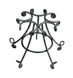 SET OF 5 HORNS, 0,4 l and STAND