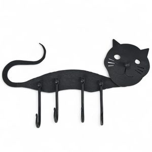 Wrought iron cat rack
