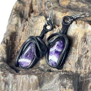 AMETHYST earrings