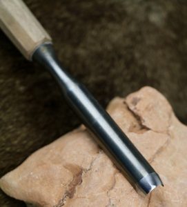 WOOD CHISEL, hand forged, type XIX