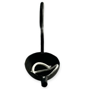 LAMPE À HUILE - forgée à la main
