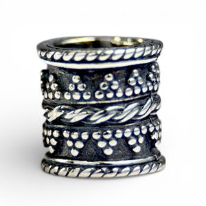 Viking Beard Ring from sterling silver