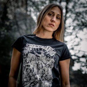 BOHEMIA, King Premysl Otakar II. T-Shirt, black, ladies'