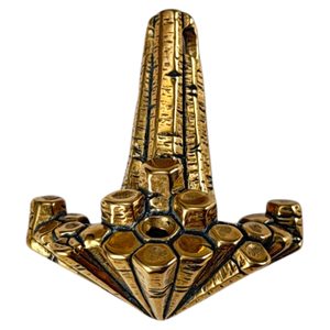 DIMMUBORGIR - THOR HAMMER, Basalt columns, bronze pendant